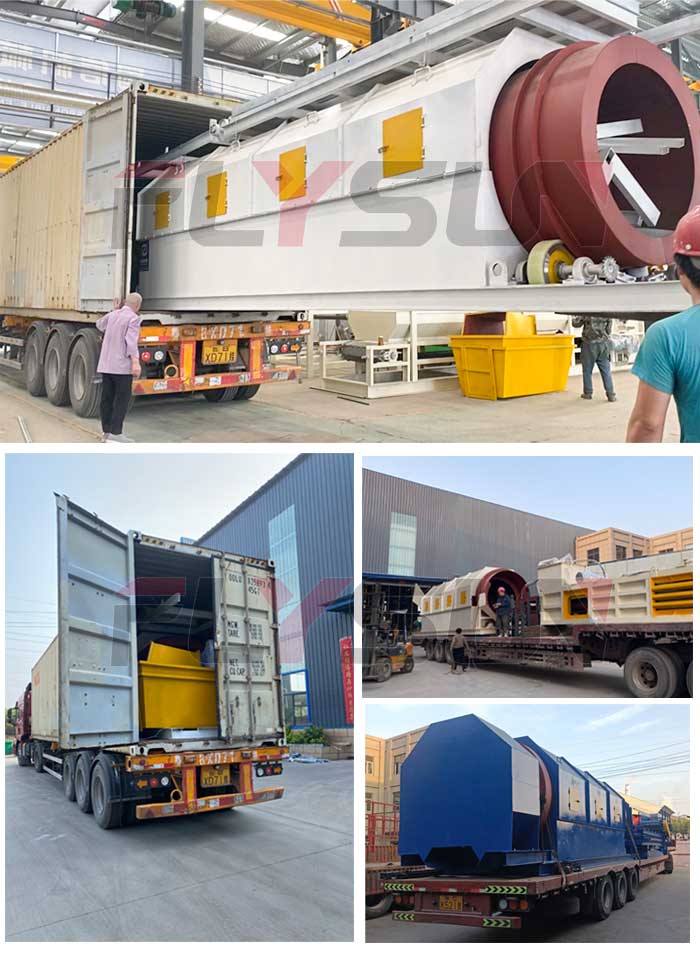 landfill waste sorting machine Delivery site