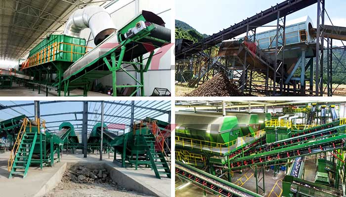 garbage recycling machine Customer Case