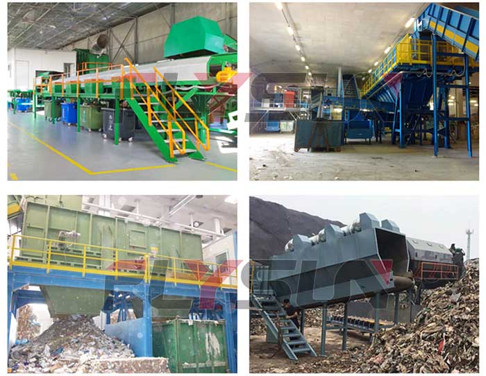 garbage recycling machine Customer Case
