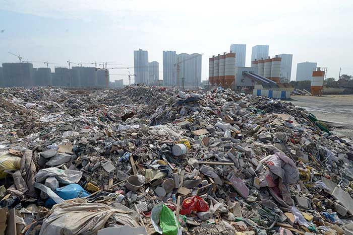 municipal waste sotring equipment Mixed garbage