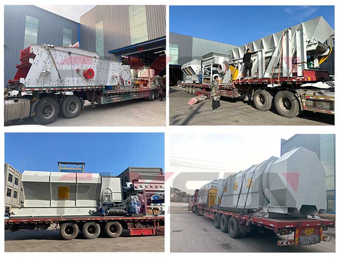 garbage recycling machine Delivery site