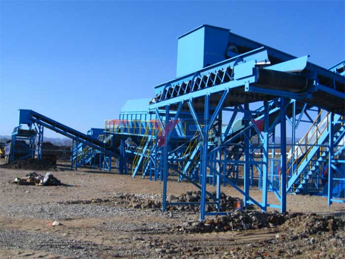 solid waste sorting machine