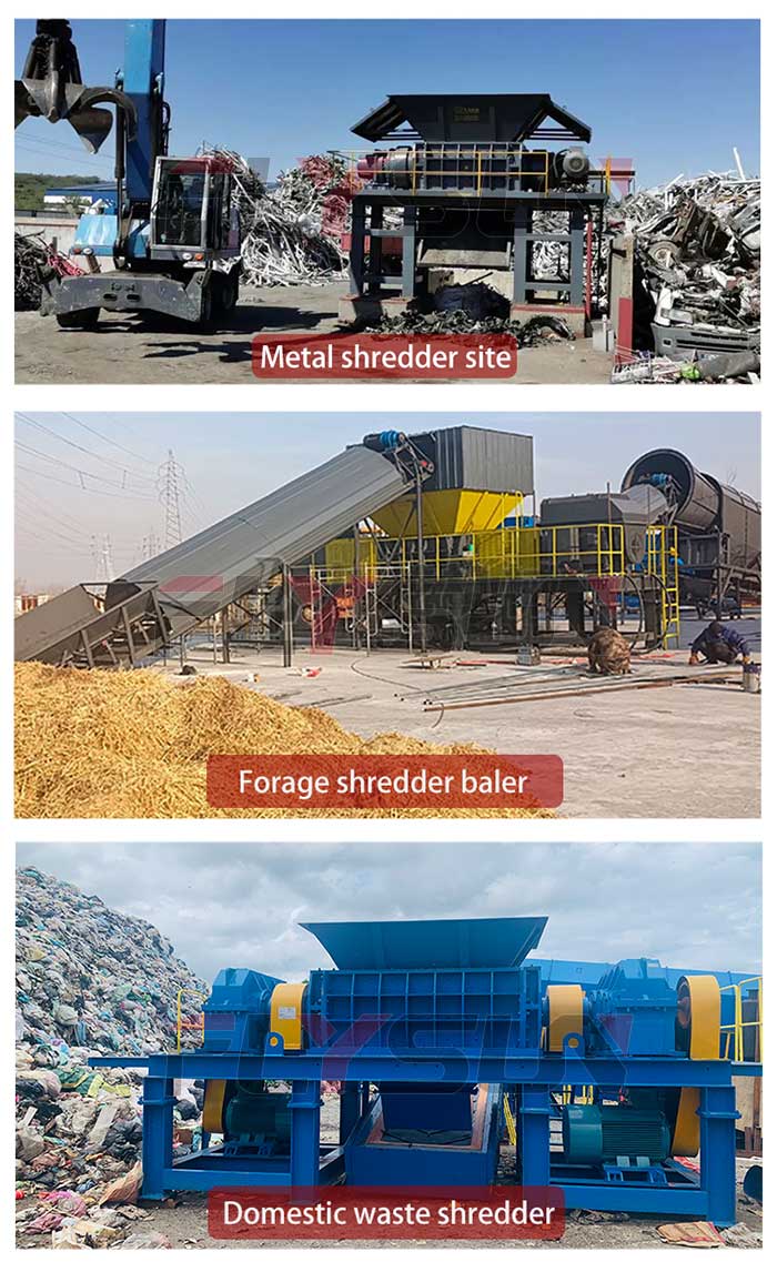 wood recycling shredders Customer Case
