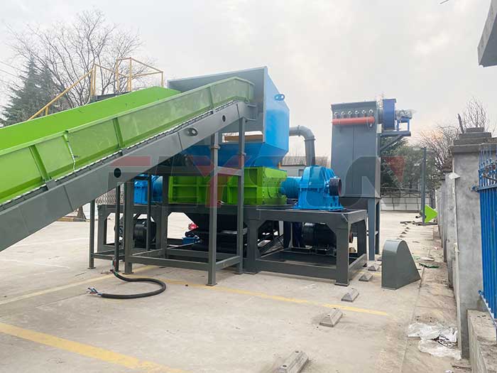 bio waste shredder Taiwan Customer Case