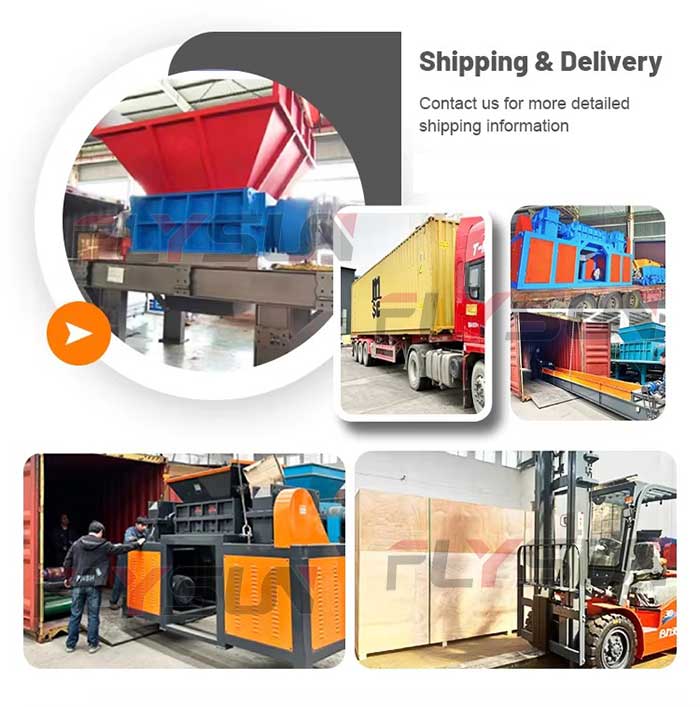 bio waste shredder Delivery site