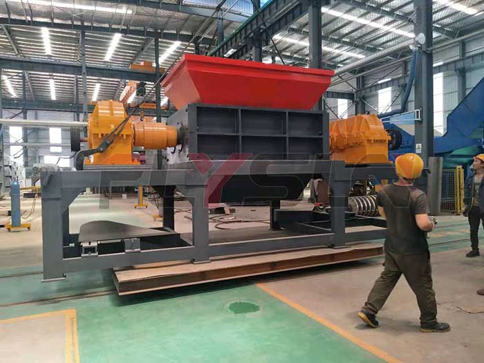 msw shredder machine