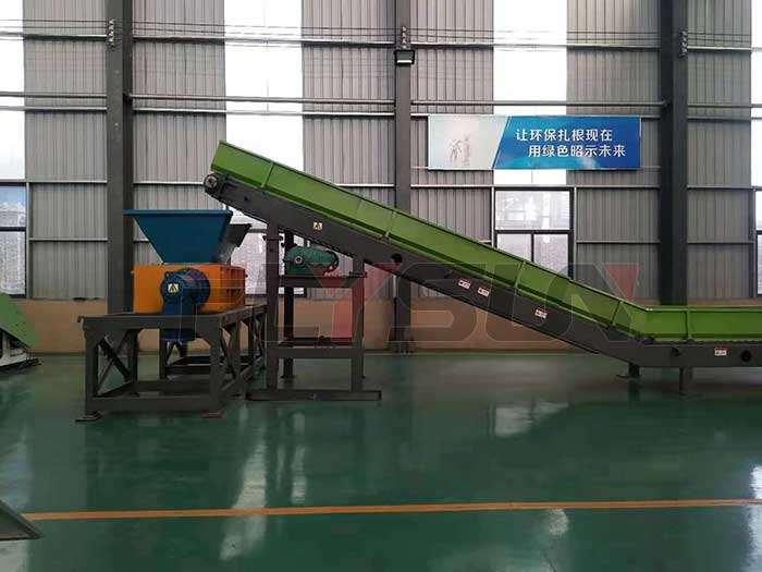 msw crusher machine