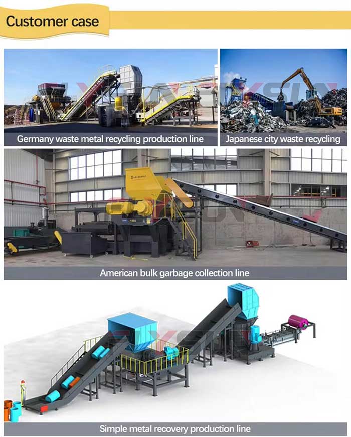 rubber tire recycling equipment customer case
