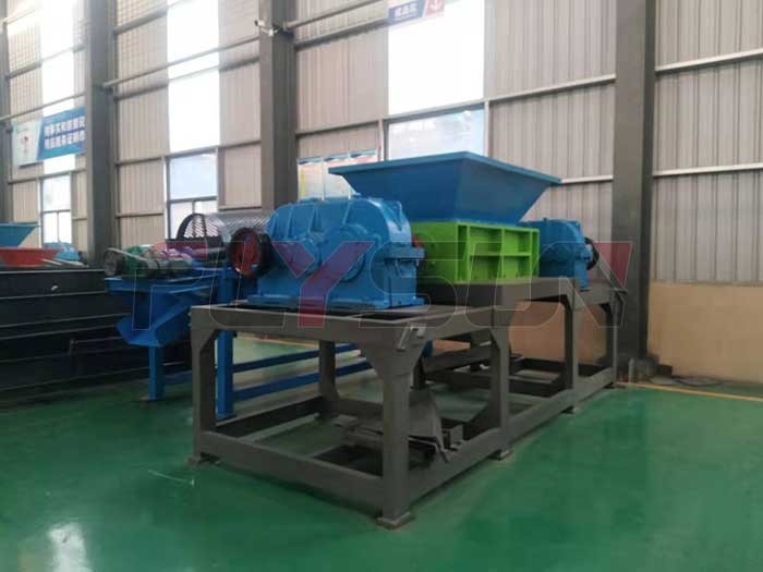 large garbage crushing equipment