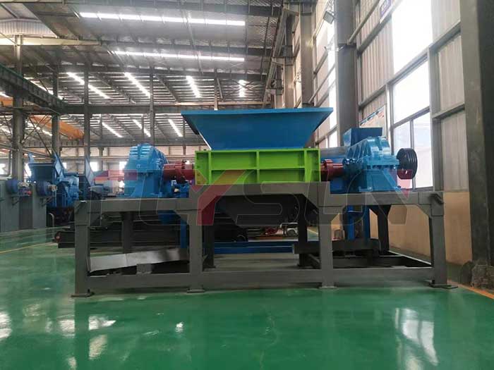plastic barrel shredder