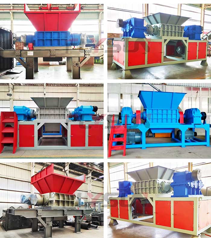 plastic barrel shredder product display
