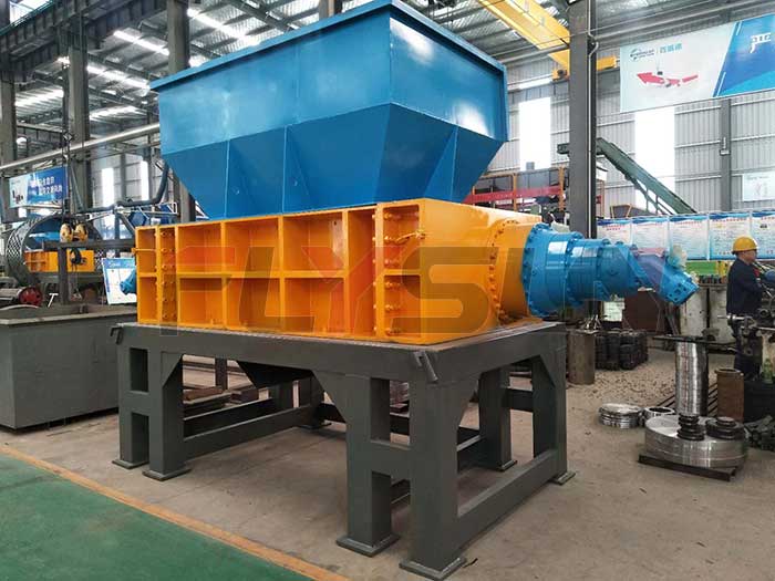 municipal solid waste shredder
